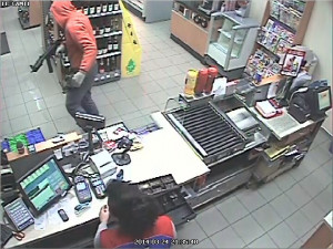 Lupič při přepadení použil samopal, foto: Policie ČR