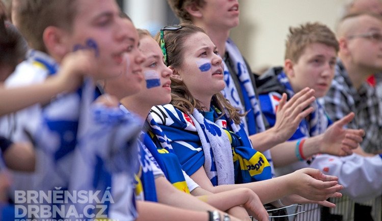 Fanoušci Komety na Moravském náměstí, Ilustrační foto, foto: Brněnská Drbna, Miroslav Toman