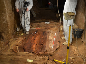 Dokumentace rakví, foto: A. Svoboda