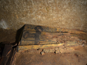 Nález rakví, foto: A. Svoboda