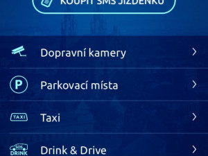 V aplikaci lidé najdou kontakty na taxi, nebo si můžou koupit SMS jízdenku, foto: X Production
