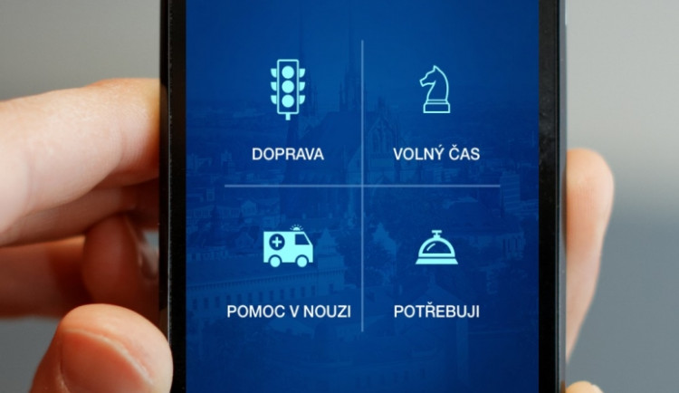 Aplikace Modré Brno, foto: Brněnská Drbna