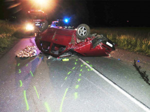 U Rosic zahynul mladý řidič felicie - příliš pospíchal