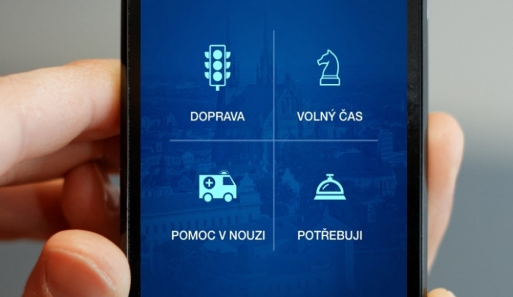 Aplikace Modré Brno, foto: Brněnská Drbna