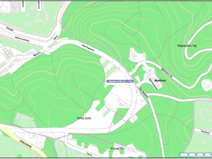 Policisté na tomto místě nalezli ohořelé auto, foto: Policie ČR