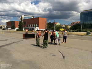 Příprava na natáčení, foto: Brněnská Drbna, David Zouhar