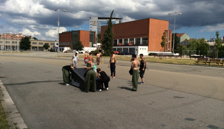 Příprava na natáčení, foto: Brněnská Drbna, David Zouhar