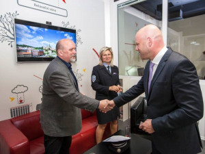 Otevření nového infocentra na Zelném trhu, foto: Facebook