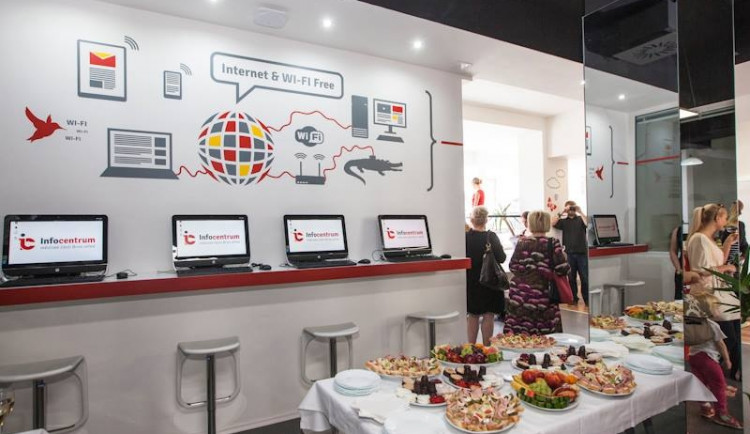 Otevření nového infocentra na Zelném trhu, foto: Facebook