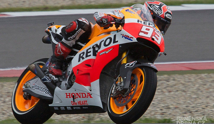 Vítěz závodu MotoGP Marc Marquez, foto: Brněnská Drbna, Miroslav Toman