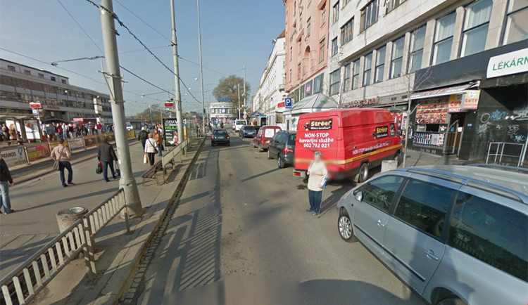 Nádražní ulice, kde došlo k nehodě, foto: Google Maps