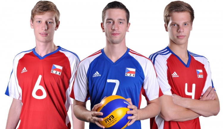 Juniorští reprezentanti ve volejbalu, foto: CVF, Martina Matoušková