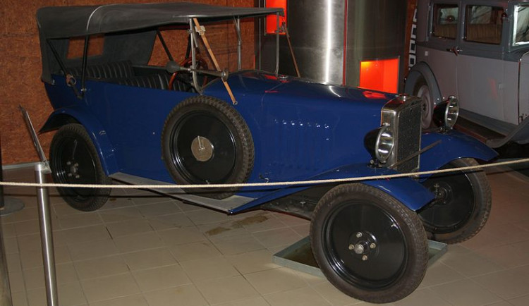 Zbrojovka vyráběla ve dvacátých a třicátých letech také automobily. Na snímku Z Disk. Foto: Technické muzeum Brno