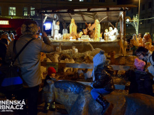 Rozsvícení jedle odstartovalo Brněnské Vánoce, FOTO:  Jiří Prýgl, Brněnská Drbna