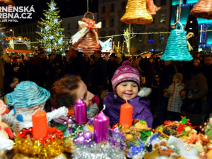 Rozsvícení jedle odstartovalo Brněnské Vánoce, FOTO:  Jiří Prýgl, Brněnská Drbna