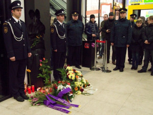 Uctění památky-hasiči