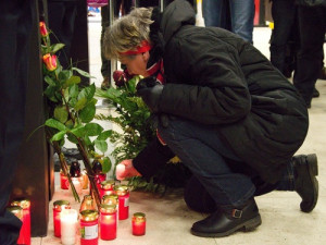 Uctění památky-pietní místo