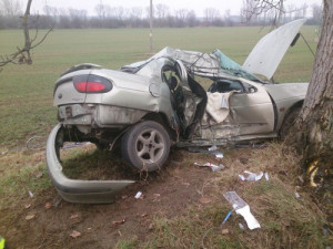 Nehoda na Kyjovsku-vozidlo