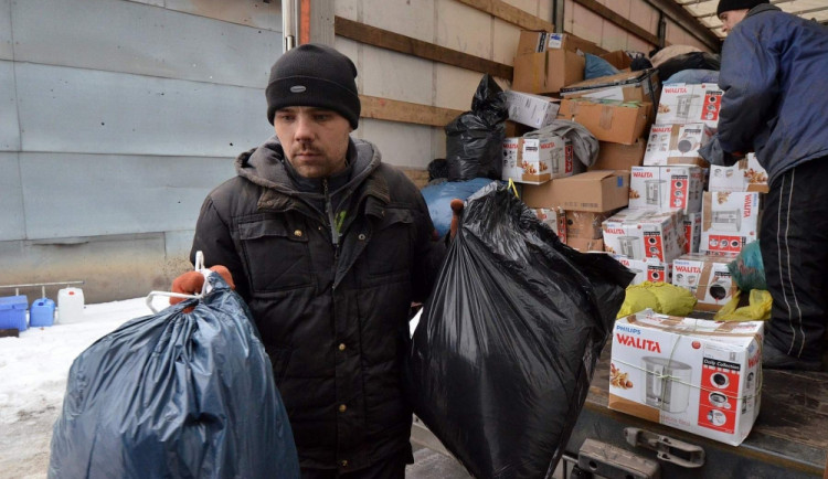 Sbírka na pomoc lidem na Ukrajině