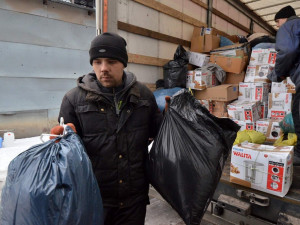 Sbírka na pomoc lidem na Ukrajině