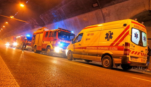 Zásah v pisáreckém tunelu