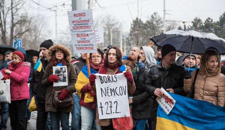 Demonstrace. Foto: Vít Mádr 