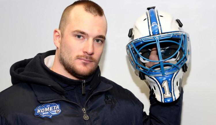 Marek Čiliak s novou helmou