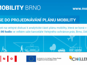 Veřejnost se může zapojit do tvorby  plánu mobility