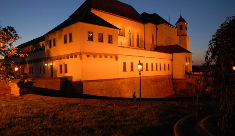 Špilberk v noci, autor: Jiří Prýgl