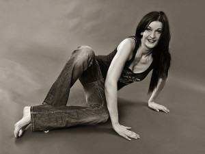 Dříve pracovala jako fitness trenérka