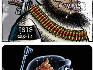 V Íránu se koná mezinárodní soutěž o nejlepší karikaturu IS