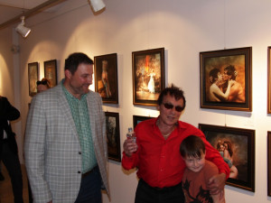 Roman Kalina, Jan Saudek a syn