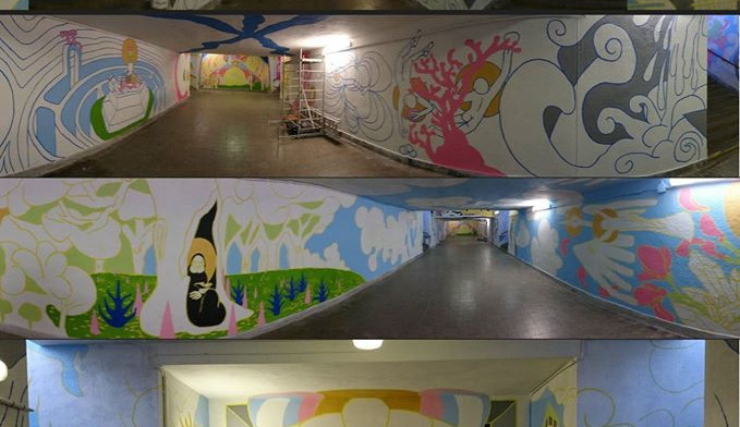 Tišnovský podchod, foto: Facebook, Walladimir Arady Kiseljov‎