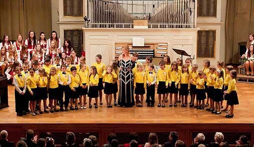 Kantiléna, sbor dětí a mládeže při filharmonii Brno, foto: mestohudby.cz