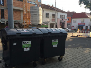 Rozkopané Brno komplikuje svoz odpadu