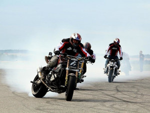 Výstava motocyklů a kaskadérská show láká do Brna motocyklové fanoušky