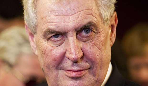 Miloš Zeman, foto: www.telegraph.co.uk