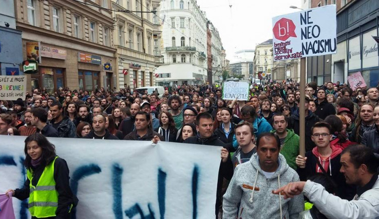 Demonstrace na 1. Máje, autor: Ondřej  Král