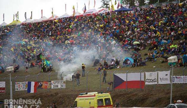 Atmosféra na tribuně C, foto: Brněnská Drbna, Miroslav Toman