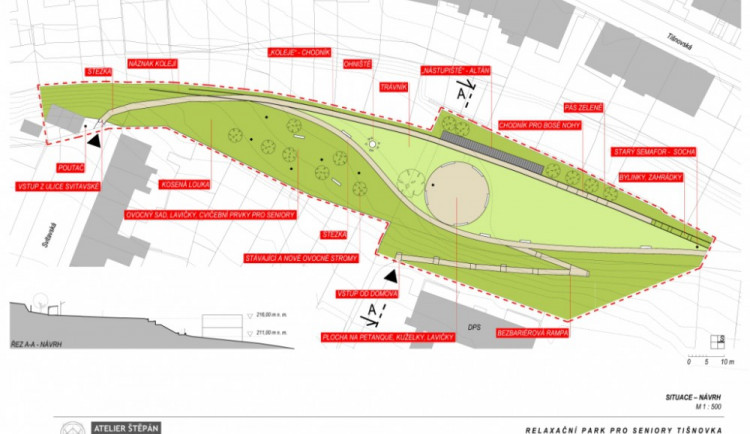 Návrh relaxačního parku 