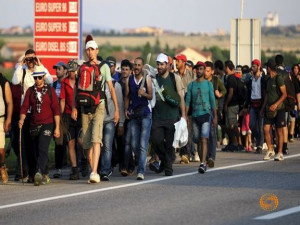 Od června policie zadržela 2500 běženců, jen 60 Syřanů žádá azyl
