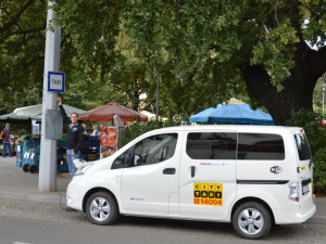 Elektro taxi poprvé v Brně