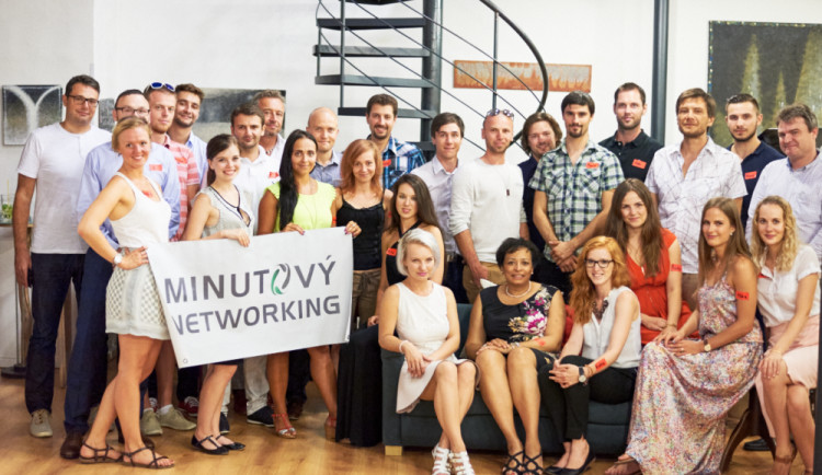 Foto z podnikatelské akce Minutový networking