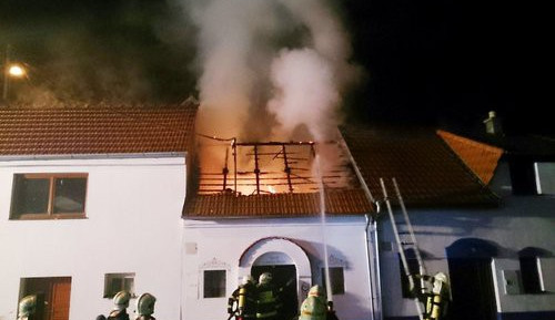 Na Břeclavsku vyhořel vinný sklep, zemřel jeden člověk