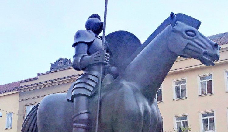 Socha Jošta Lucemburského