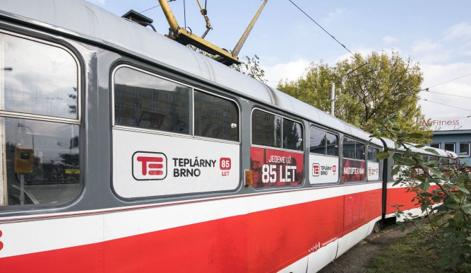 Výstava v tramvaji připomíná historii Tepláren Brno