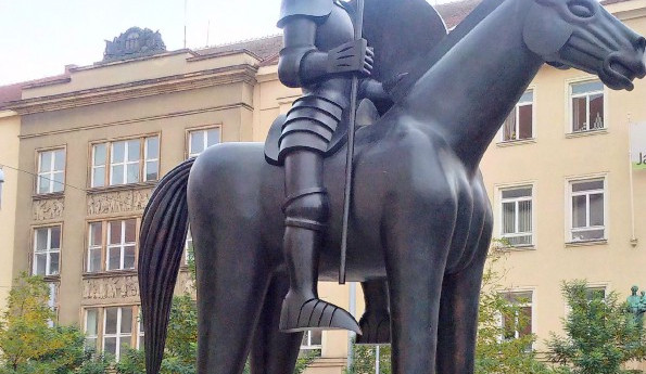 Socha Jošta Lucemburského