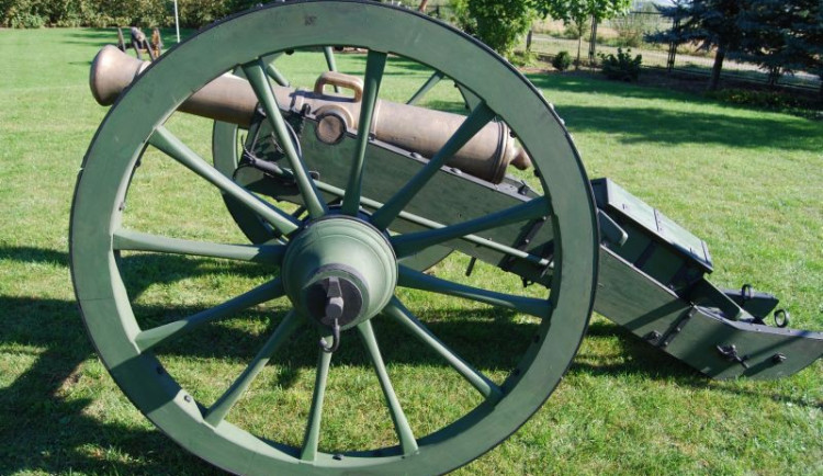 Polního dělo Gribeauval, autor: František Kopeček 