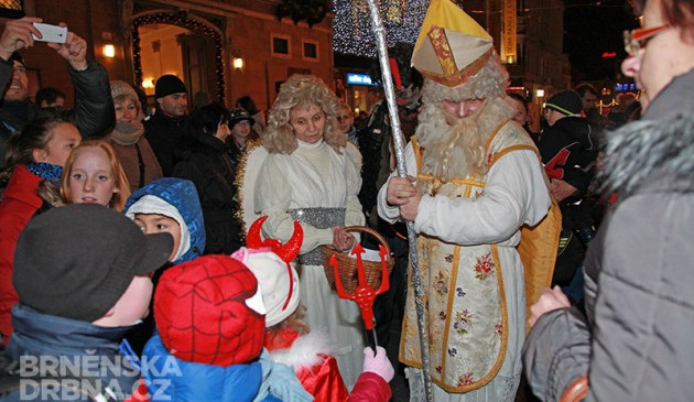 Mikuláš v Brně