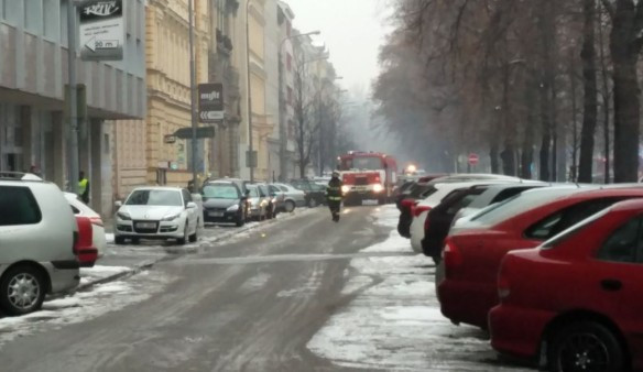 Na třídě kpt. Jaroše vybuchl plyn. Byl vyhlášen druhý stupeň poplachu